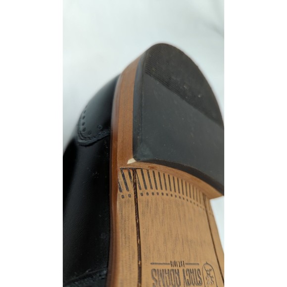 Stacy Adams Men's Sullivan Wingtip Oxford Dress Shoes Memory Foam Black 8.5 - Picture 14 of 16